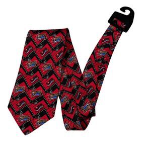 Philadelphia 76ers 100% Silk Men's Neck Tie NWOT Red Licensed Basketball NBA